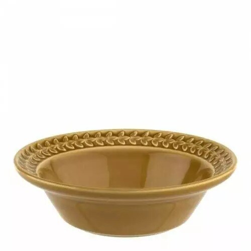 Portmeirion Botanic Garden Harmony Fine Earthenware Cereal Bowl, 6&#x22; - Amber