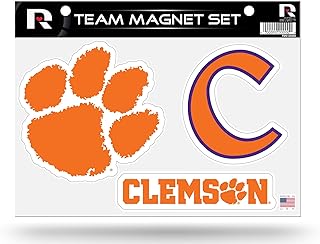 Clemson Die Cut Team Magnet Set Sheet, 8.5 x 11&#x22;