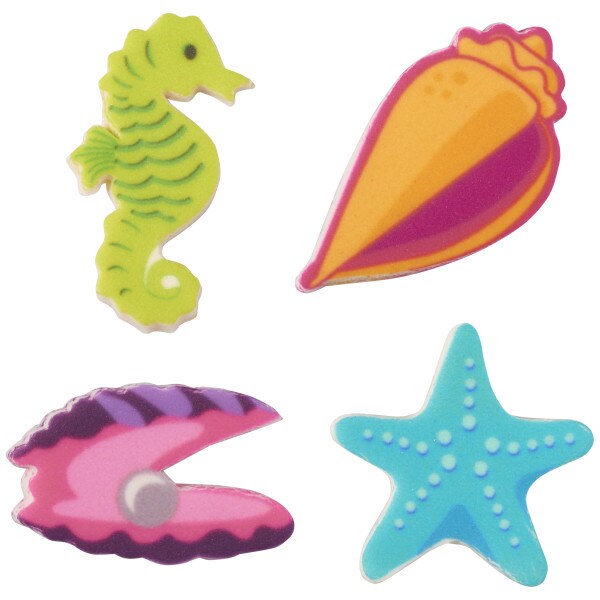 Sea Life Minis Sweet D&#xE9;cor&#xAE; Edible Decorations 12ct