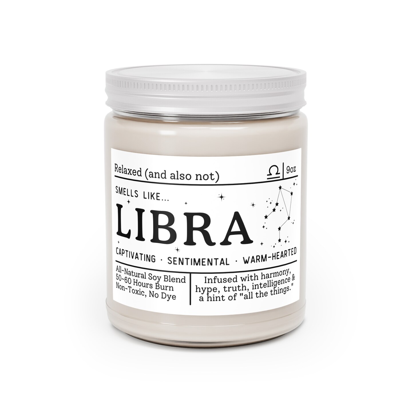Libra Candle - Smells Like Libra Zodiac Candle | MakerPlace by