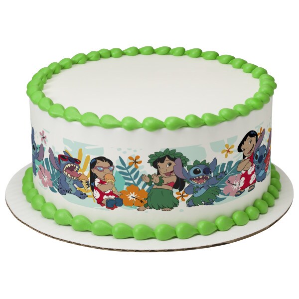 Disney Lilo and Stitch Edible Cake Topper Image Strips