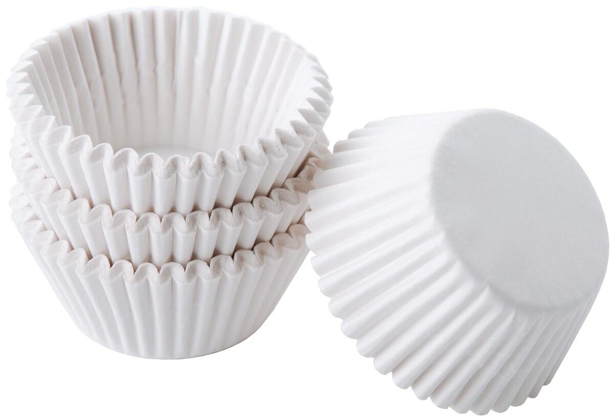 Wilton Mini Baking Cups 100/Pkg-White