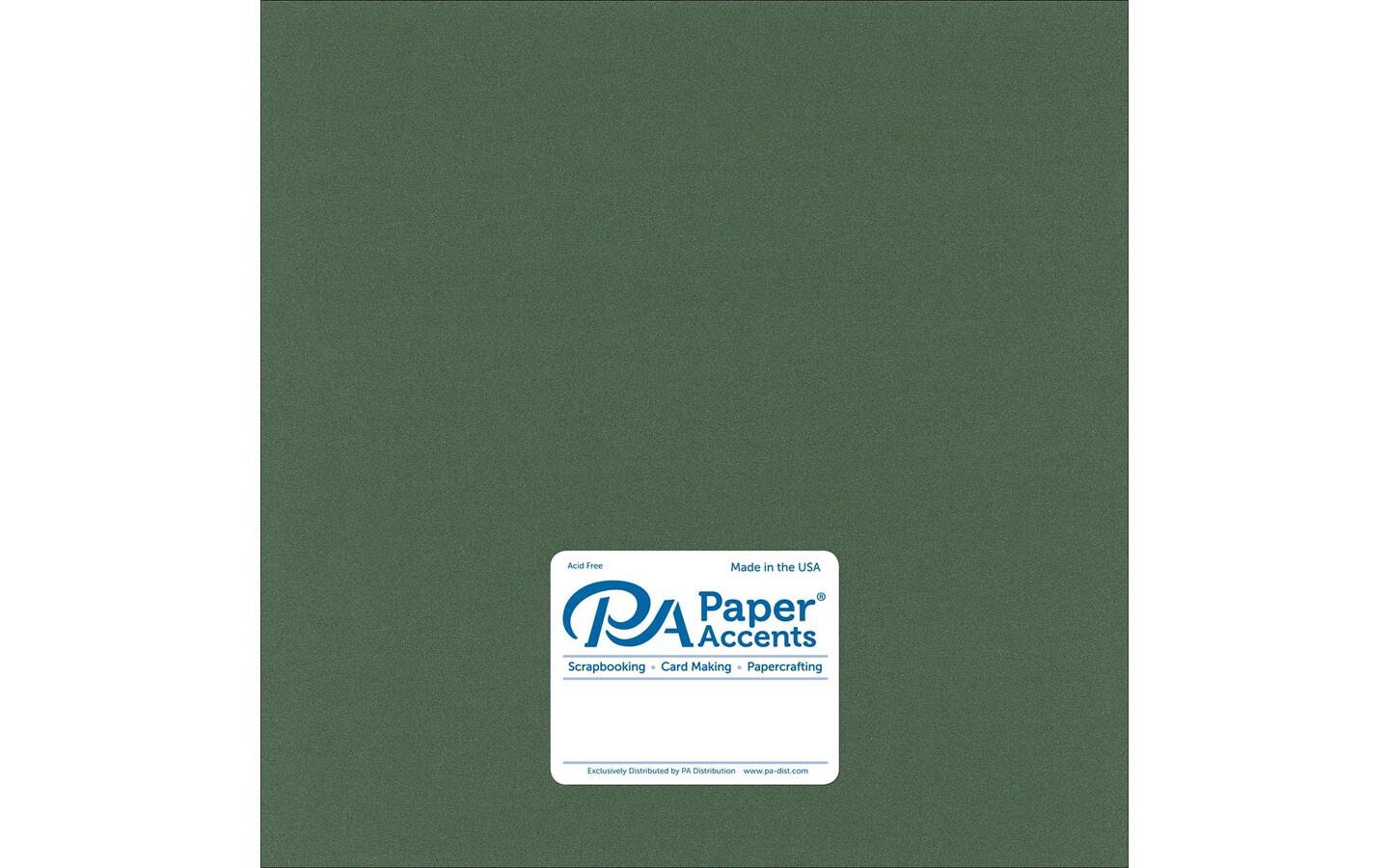 Paper Pearlized 12x12 80lb 25pcPk Moss | Michaels