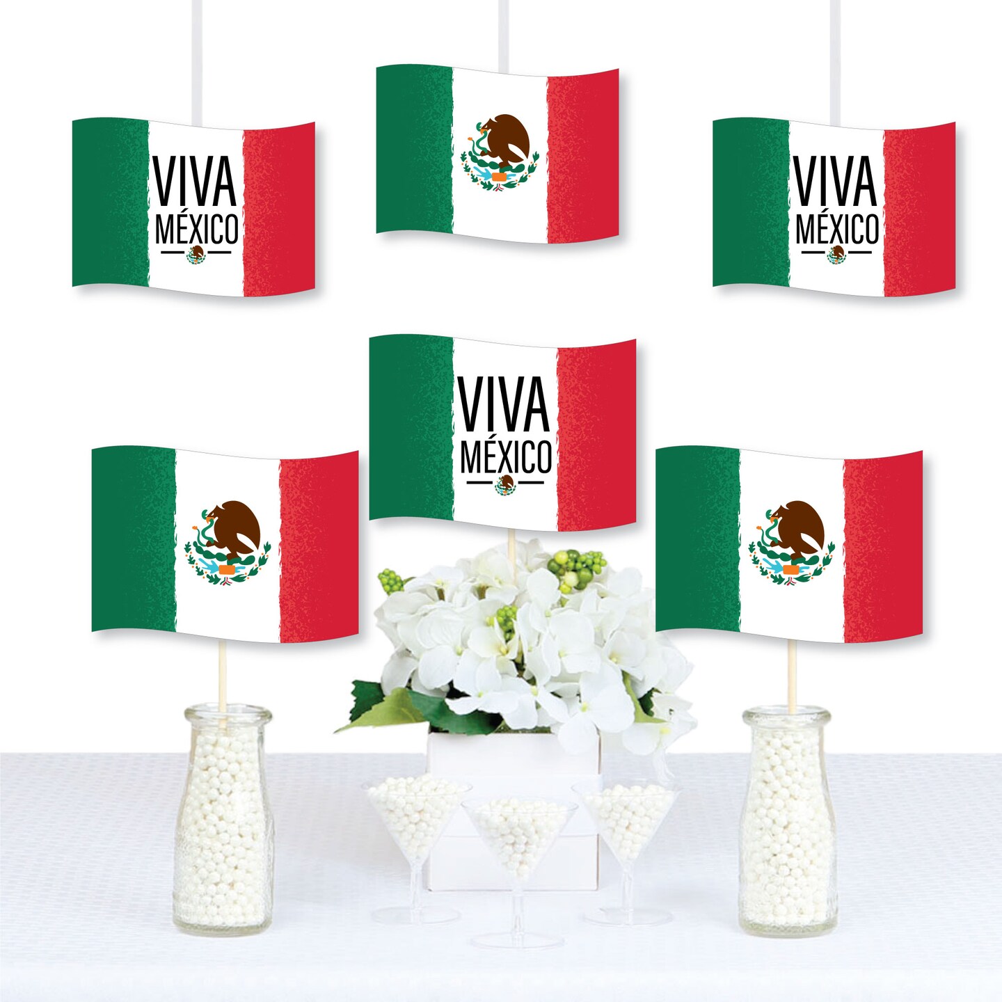 Viva Mexico Mexican Independences Day - I Love Mexico - Viva Mexico -  Sticker