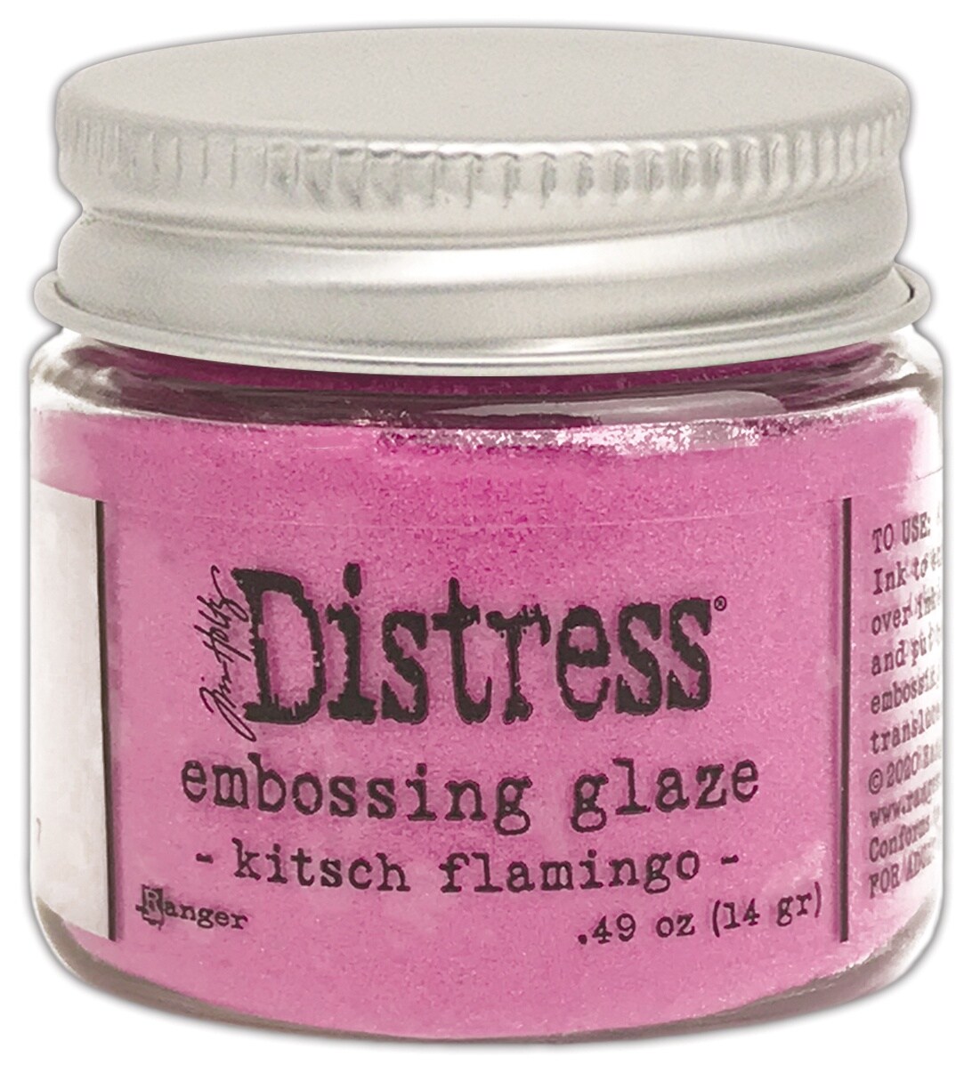 Tim Holtz Distress Embossing Glaze -Kitsch Flamingo