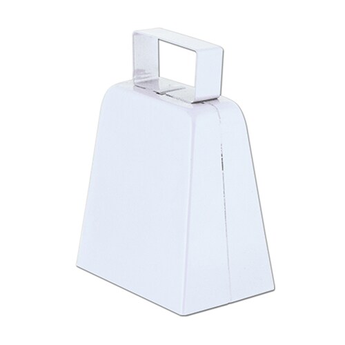 Large White Cowbells