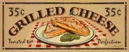 Grilled Cheese Poster Print by Catherine Jones - Item # VARPDXJNE066