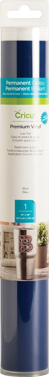 Cricut Vinyl 12&#x22;X48&#x22; Roll-Blue
