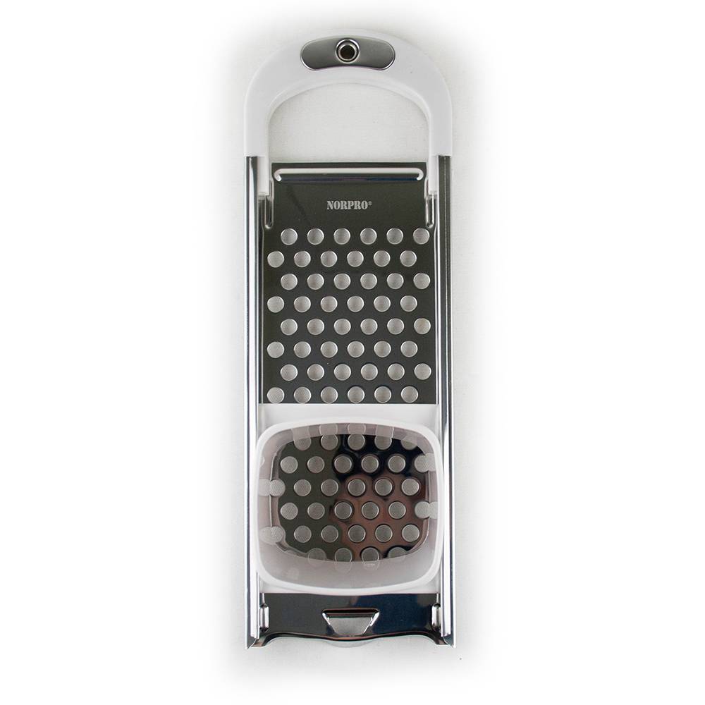 Norpro Spaetzle Grated Noodle Maker Traditional Stainless with Plastic Hopper