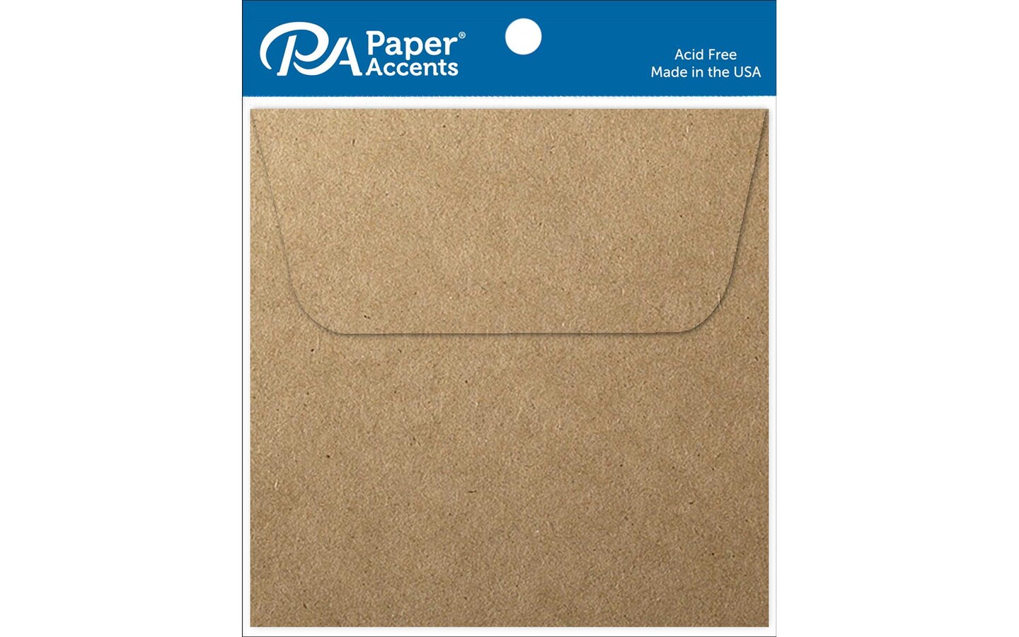 Envelope 4.5x4.5 8pc Brown Bag