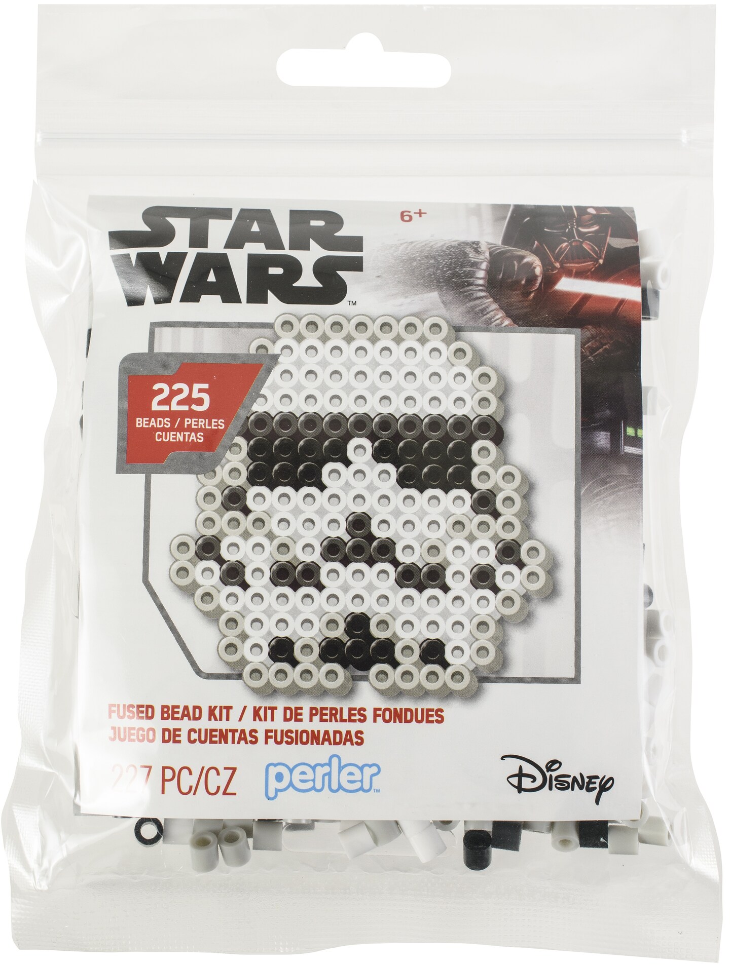 Perler Fused Bead Trial Kit-Star Wars Stormtrooper