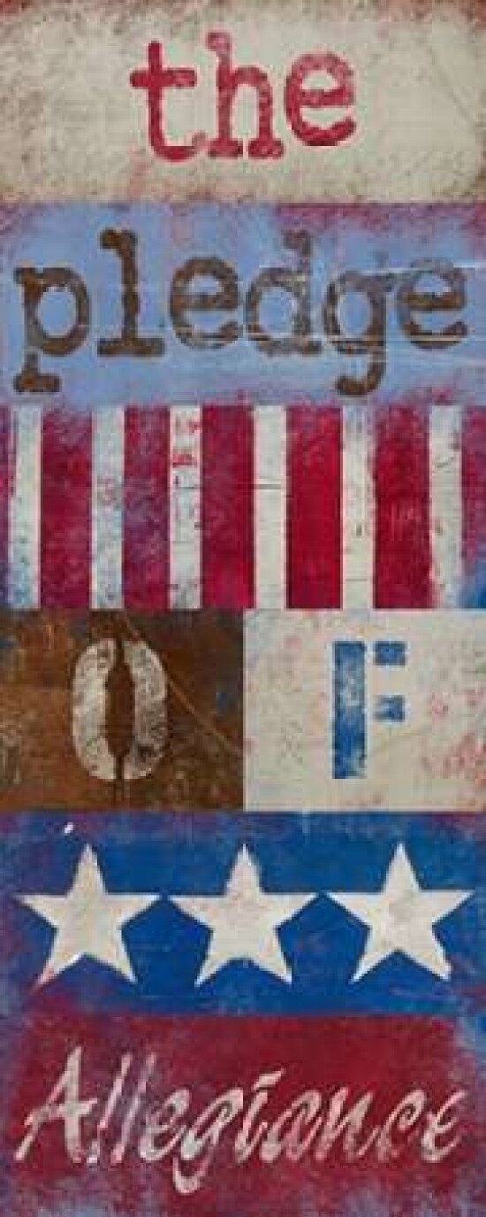 The Pledge of Allegiance Poster Print by  Kingsley - Item # VARPDX8640