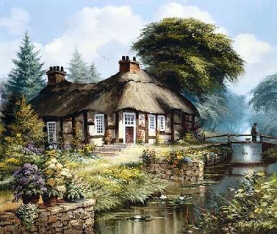 English cottage II Poster Print by Reint Withaar - Item # VARPDXRW024