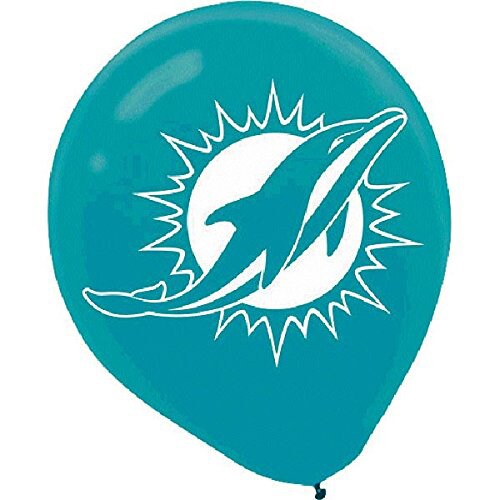 Latex Balloons - Miami Dolphins