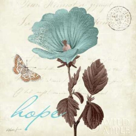 Touch of Blue III - Hope Poster Print by Katie Pertiet - Item # VARPDX2740