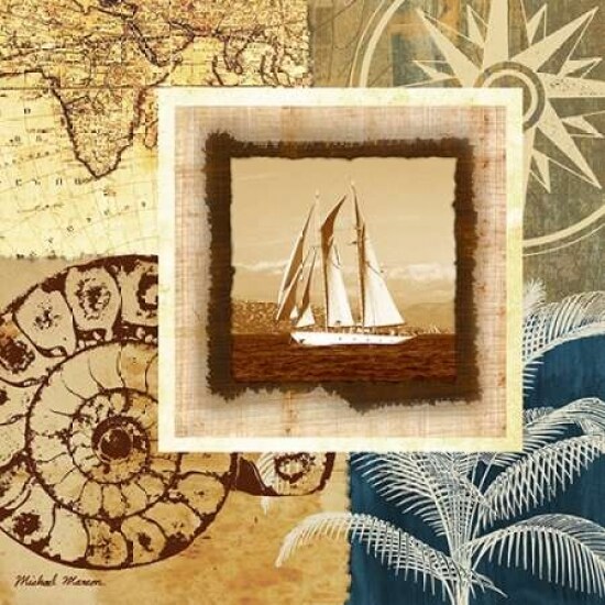 Sailing the Seas I Poster Print by Michael Marcon - Item # VARPDX8804