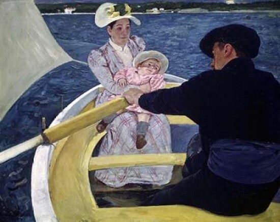 The Boating Party Poster Print by  Mary Cassatt - Item # VARPDX277002