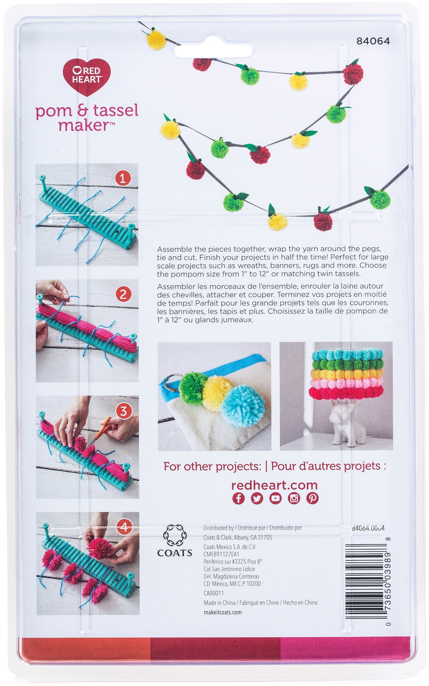 Red Heart Pompom &#x26; Tassel Maker
