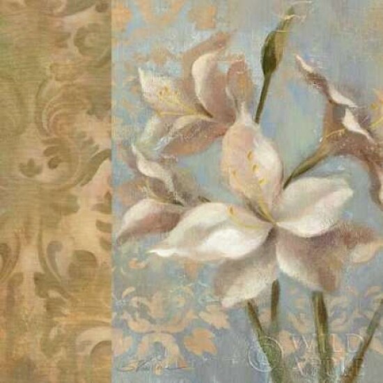 Amaryllis on Soft Blue  WAG Poster Print by Silvia Vassileva - Item # VARPDX3793