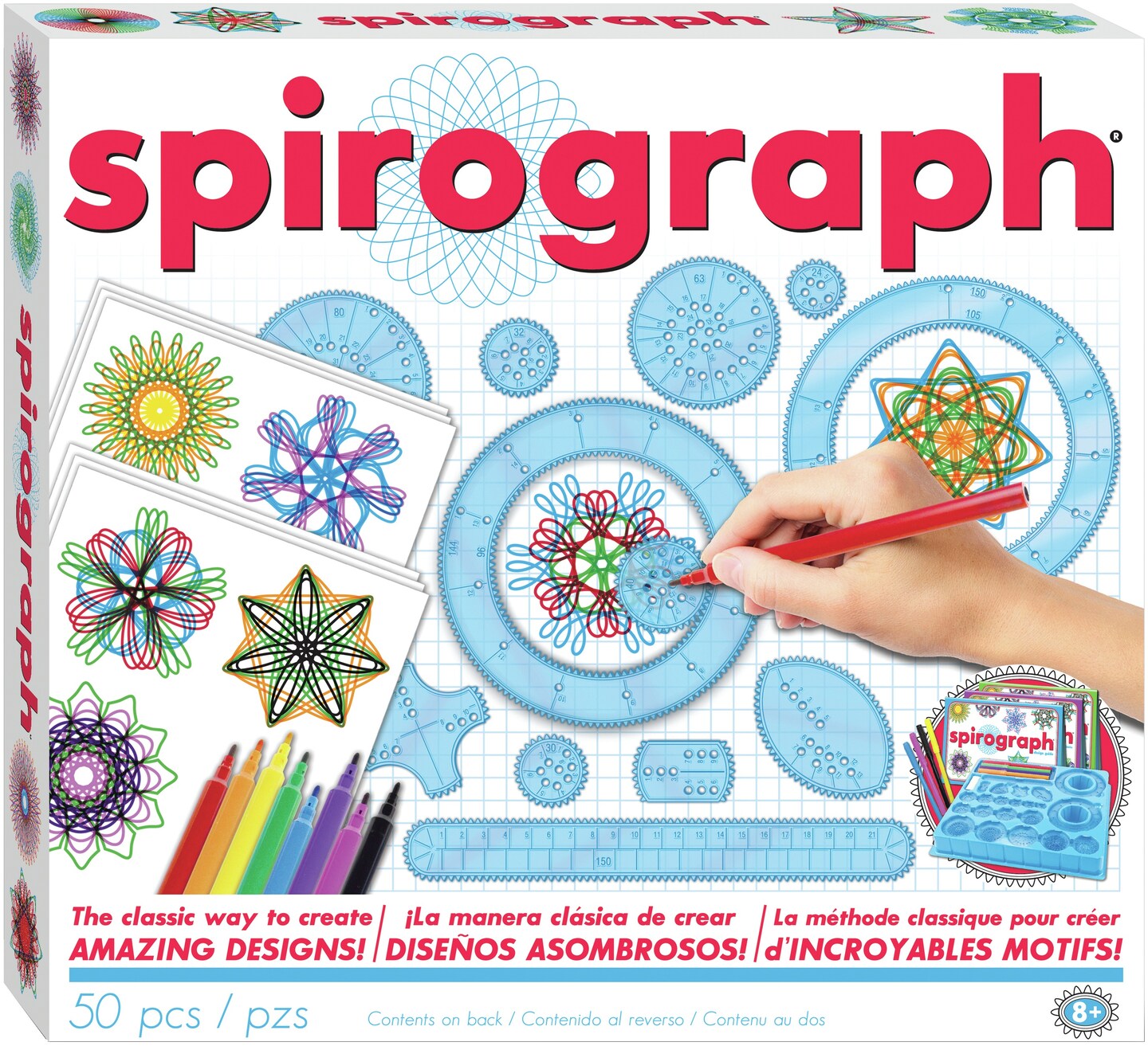 Spirograph Kit W/Markers