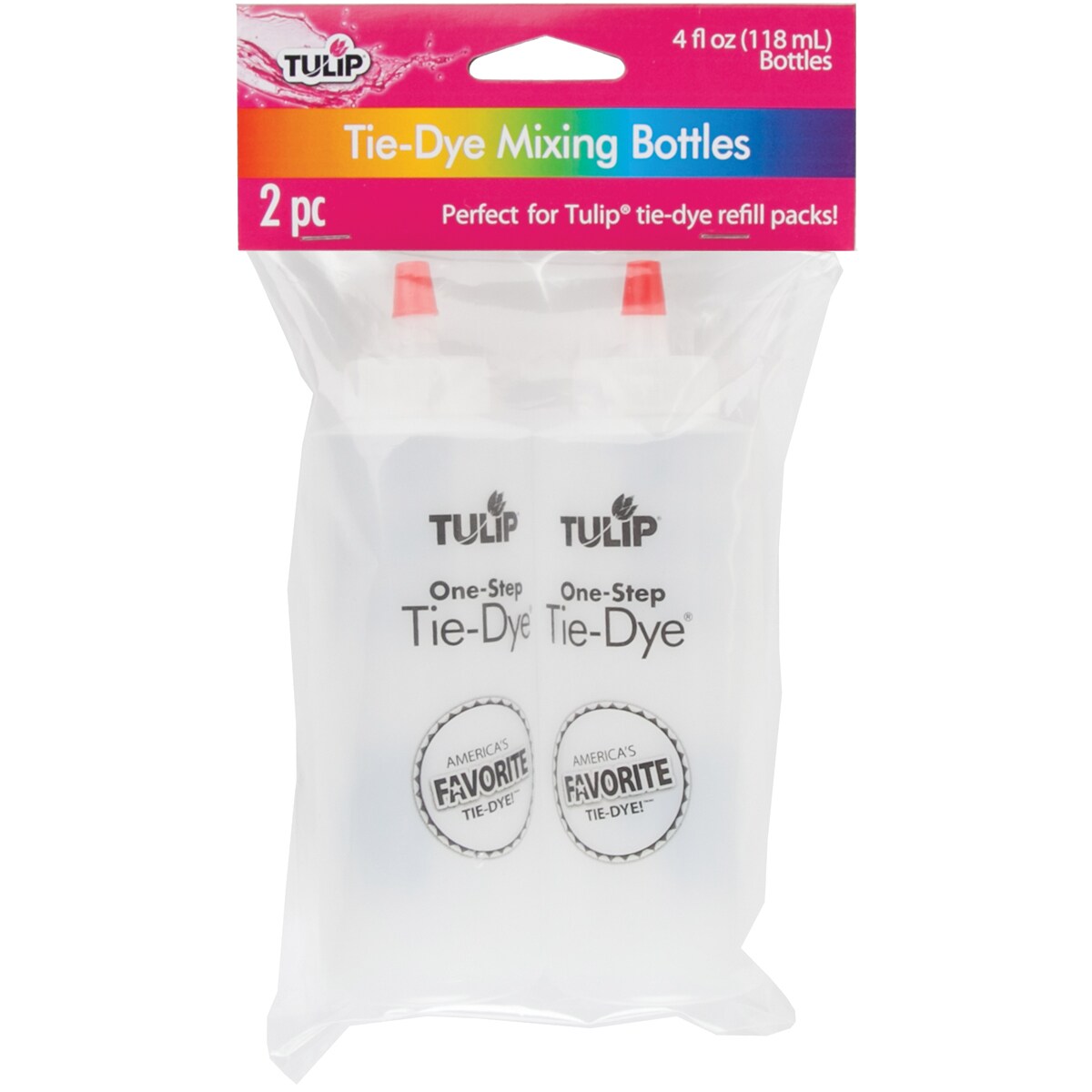 Tulip Tie-Dye Mixing Bottles 2/Pkg-4oz