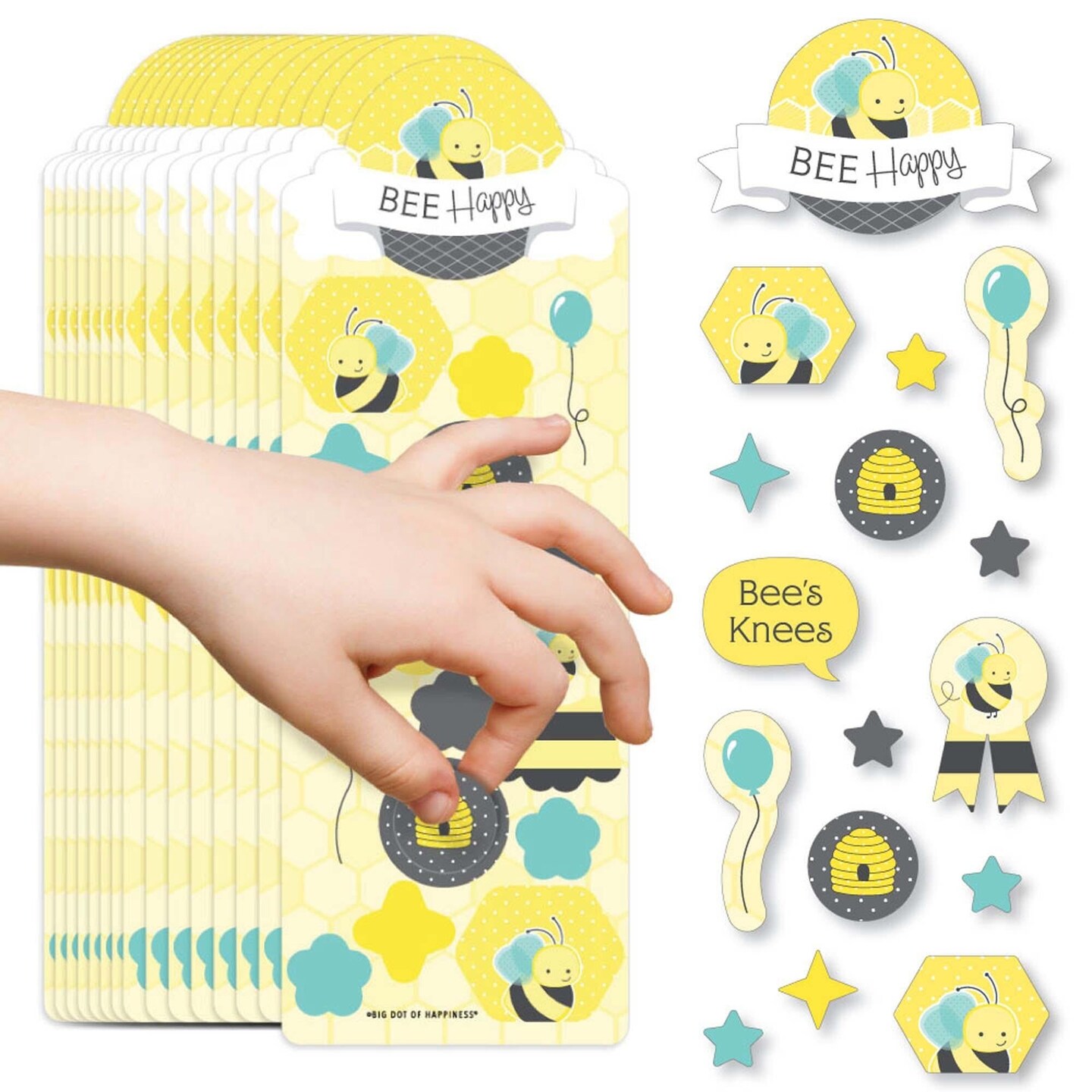 Big Dot of Happiness Honey Bee - Birthday Party Favor Kids