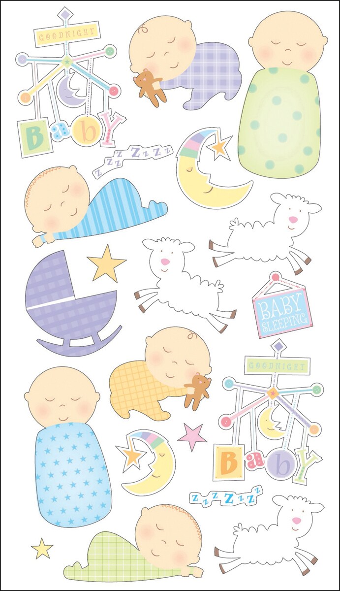 Sticko Stickers-Sleepy Time