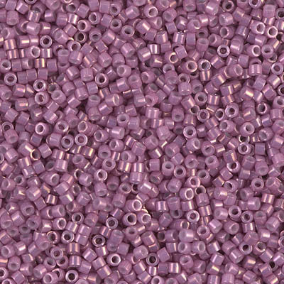 Miyuki Delica Bead 11/0, DB0253, Opaque Dark Orchid Luster, 5 grams