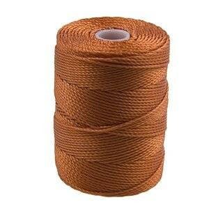 C-LON Bead Cord, Light Copper - 0.5mm, 92 Yard Spool