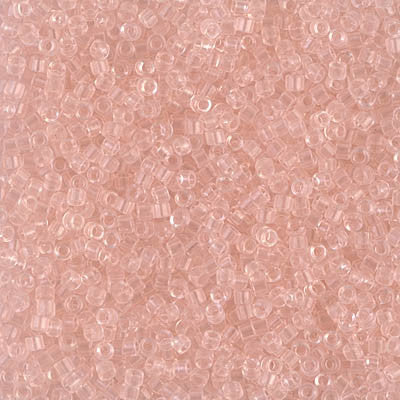 Miyuki Delica Bead 11/0, DB1103, Transparent Pink Mist, 5 grams
