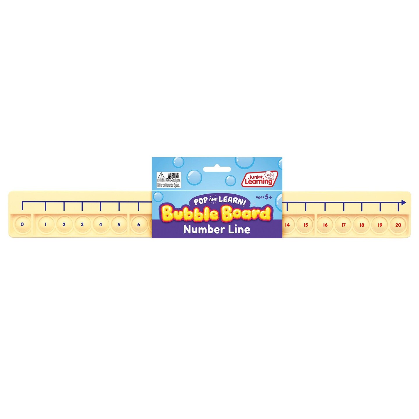 Number Line Pop and Learn&#x2122; Bubble Board