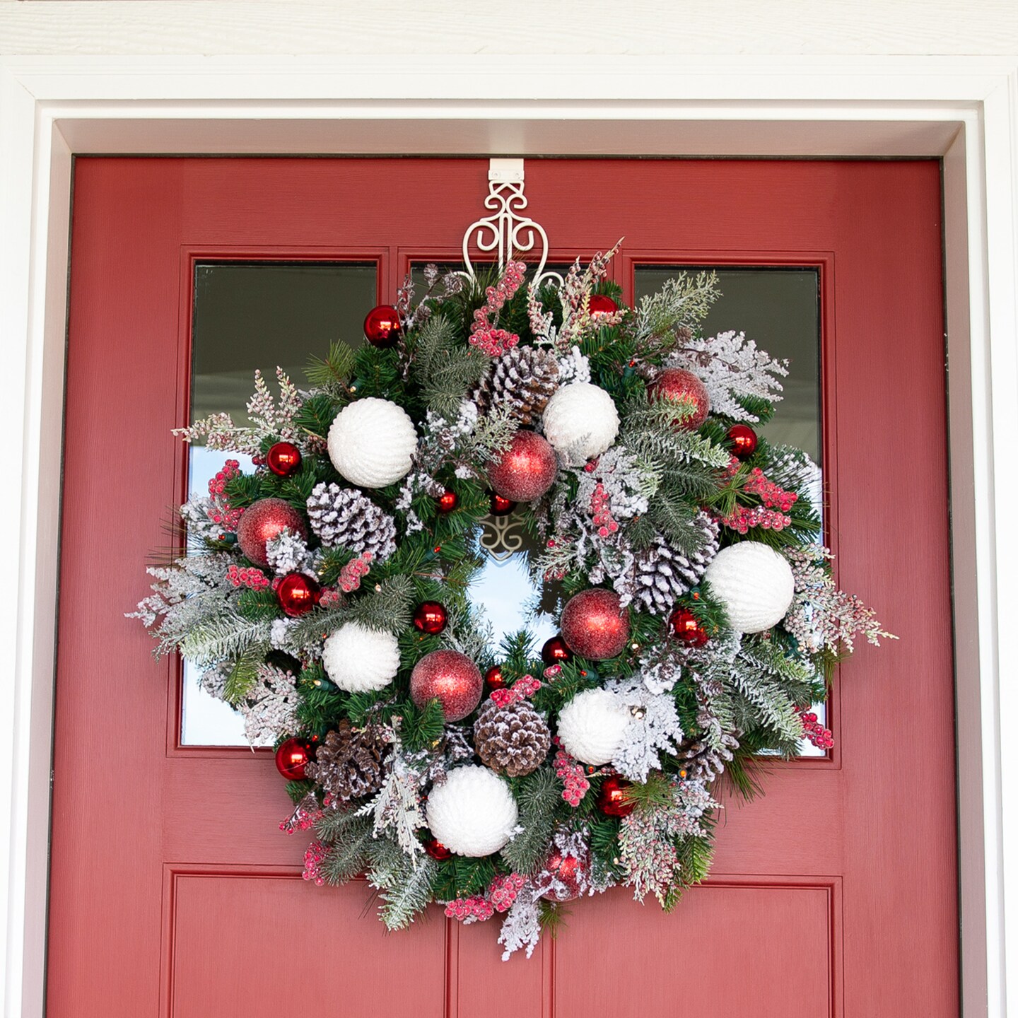 Adjustable Wreath Hanger for Door - Colonial