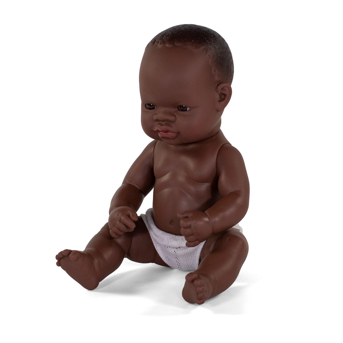 Anatomically Correct Newborn Doll, 12-5/8&#x22;, African Girl