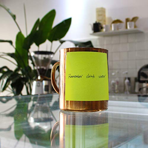 8-Pack Sticky Notes 3x3 Inches Bright Colors Self-Stick Pads Easy to Post for Home, Office, Notebook 82 Sheets per Pad