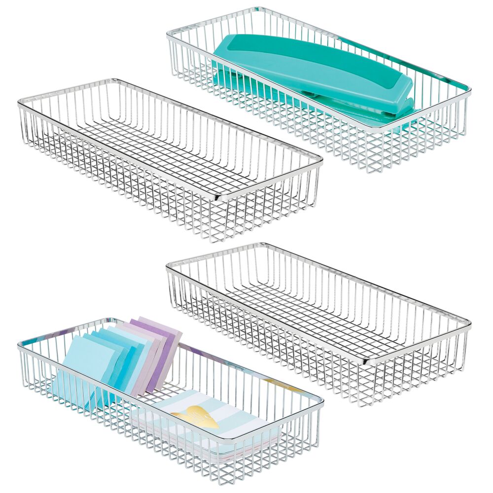 mDesign Metal Office Drawer Organizer Tray Michaels