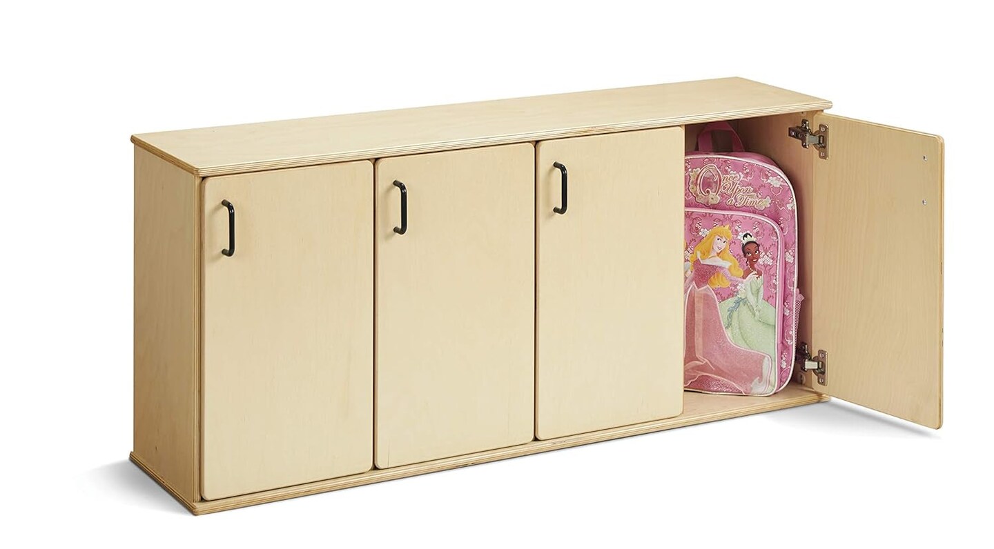 7107YT Stacking Lockers, Birch - Wood