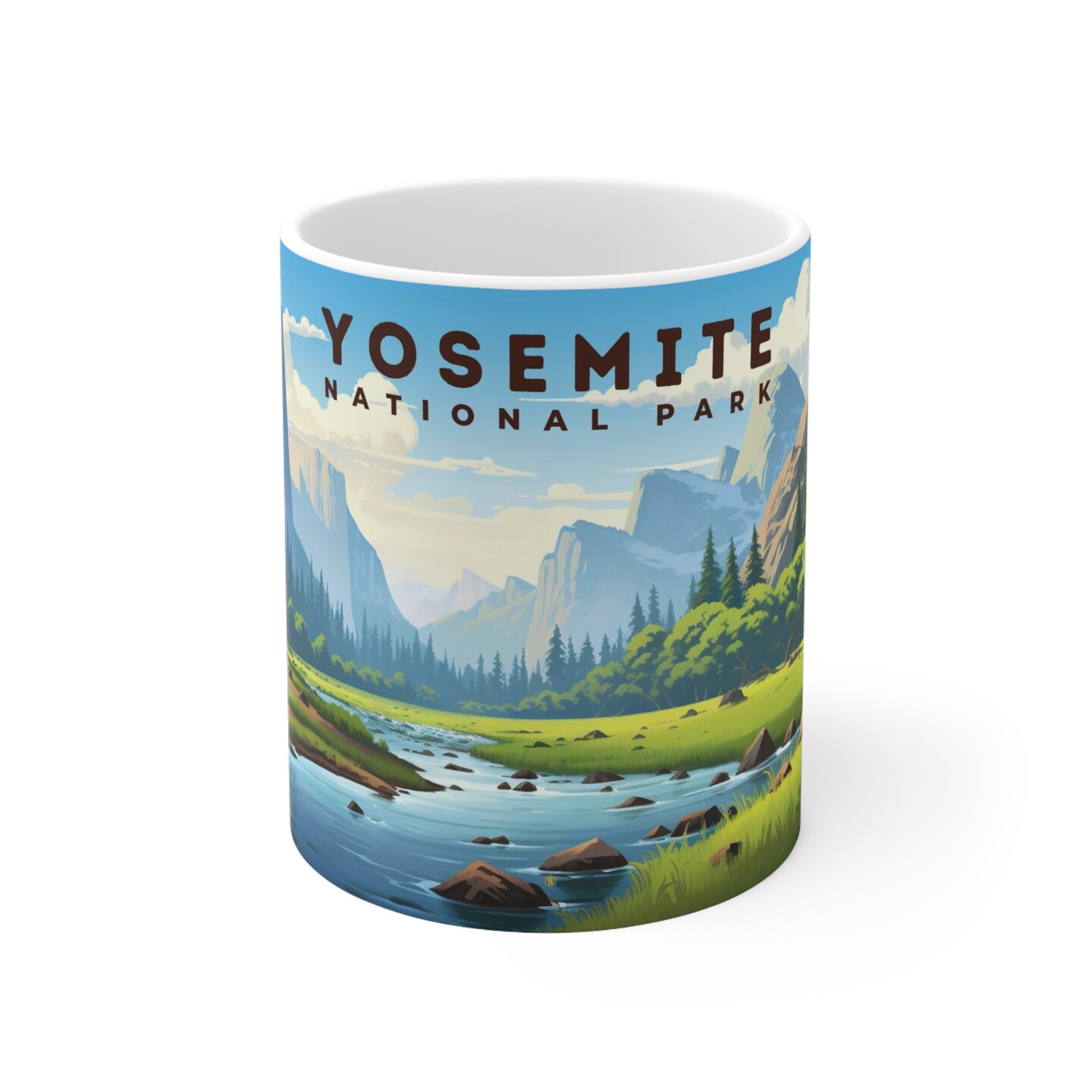 Yosemite National Park Mug, National Park Gift, Coffee Mug, Travel Mug Gift, National Park Mug