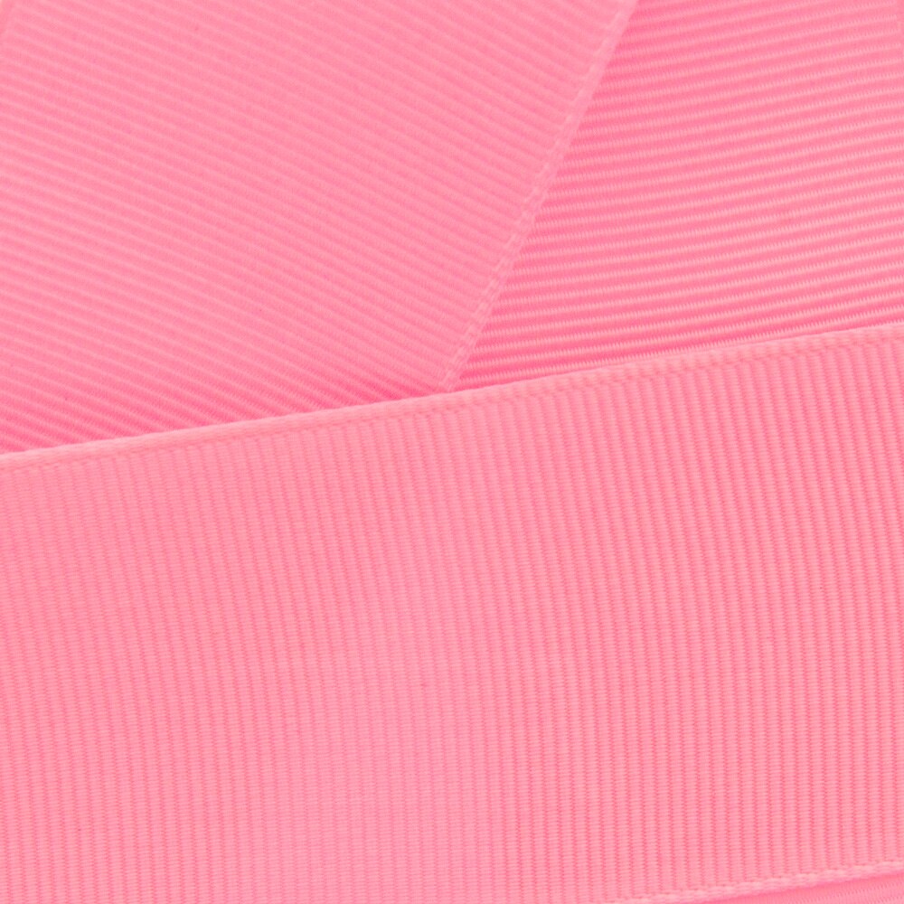 3/8&#x22; Grosgrain Ribbon Solid 143 Bubblegum 50 Yard