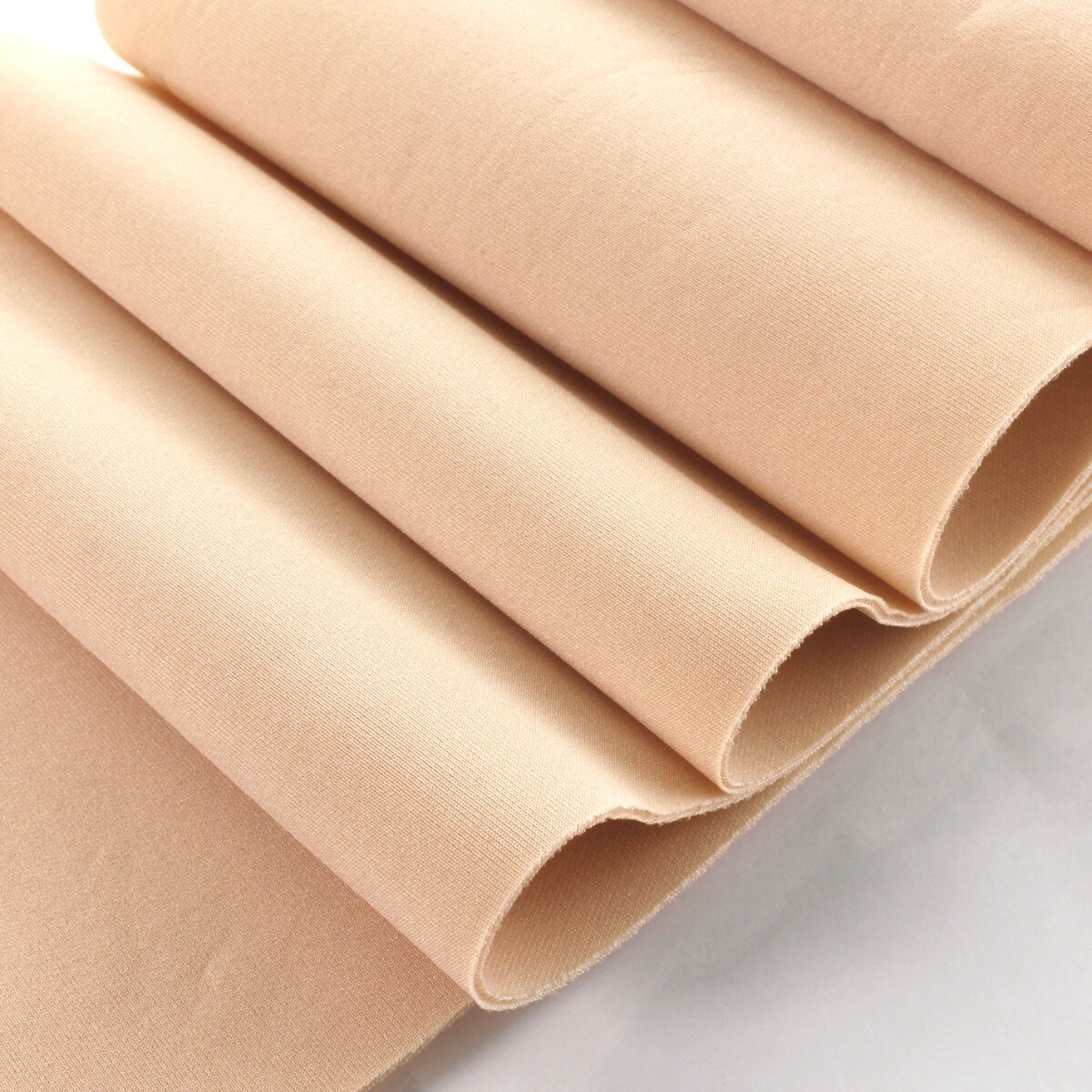 Solid Scuba Fabric Natural 6&#x22; Strip