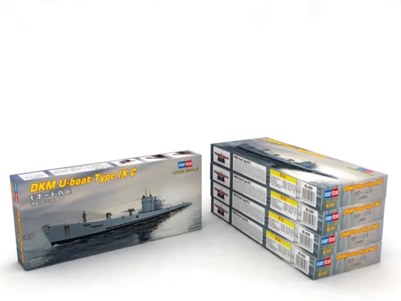 HobbyBoss  1/700 DKM U-BOAT TYPE IX  C Plastic Model