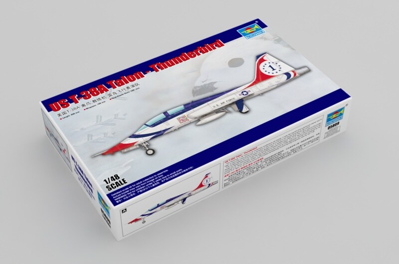 Trumpeter  1/48 T-38A TALON - THUNDERBIRD 1/48 Plastic Model