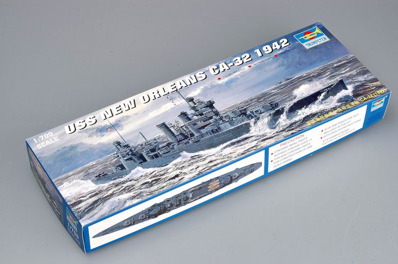 Trumpeter  1/700 NEW ORLEANS CA-32 1942 1/700 Plastic Model