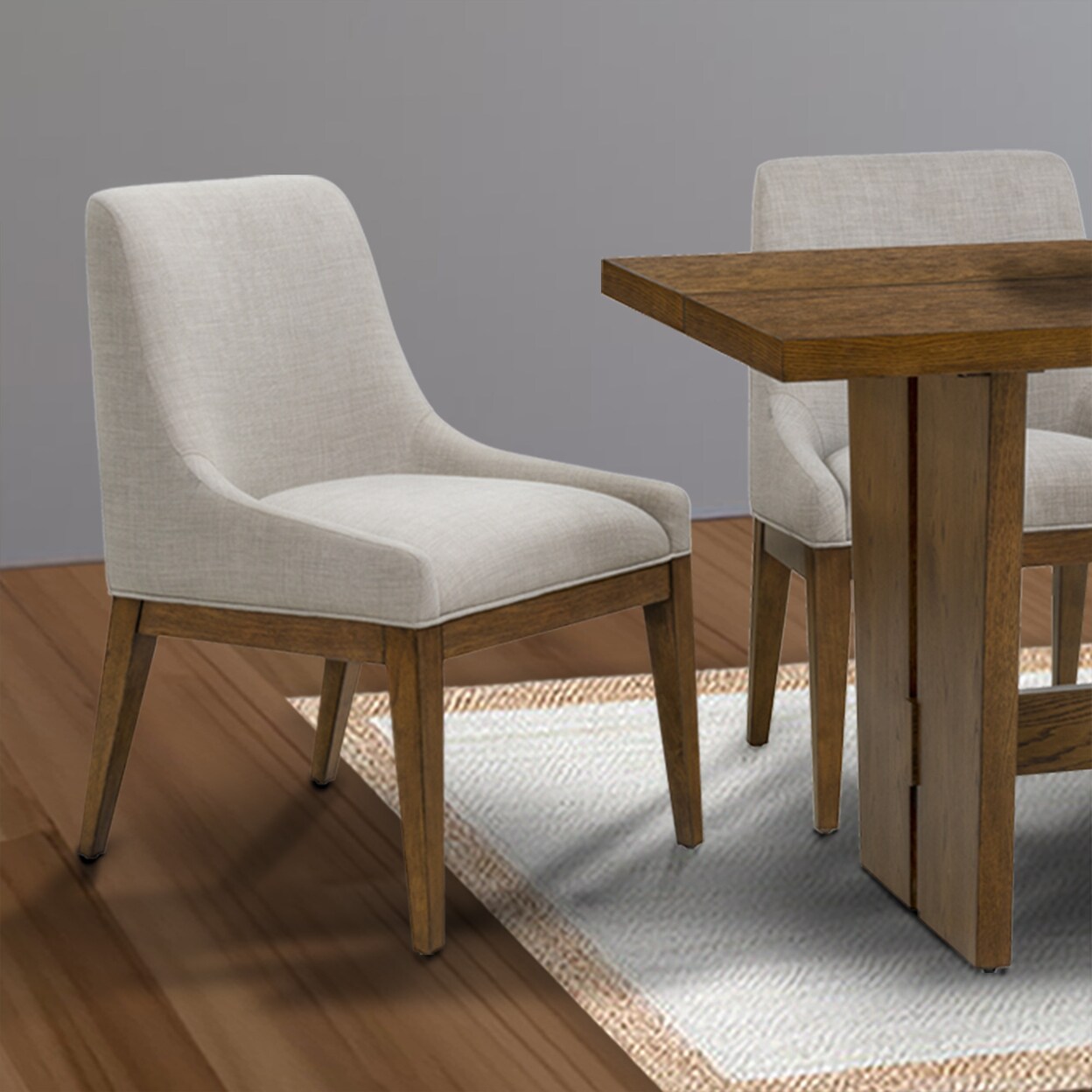 INK+IVY Frank Upholstered Dining Chair (Set of 2)