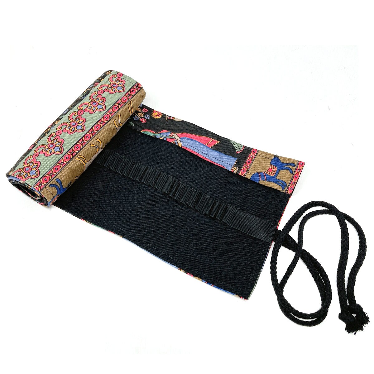 Wrapables Pencil Roll Organizer, Colored Pencil Wrap Pouch (72 slots)