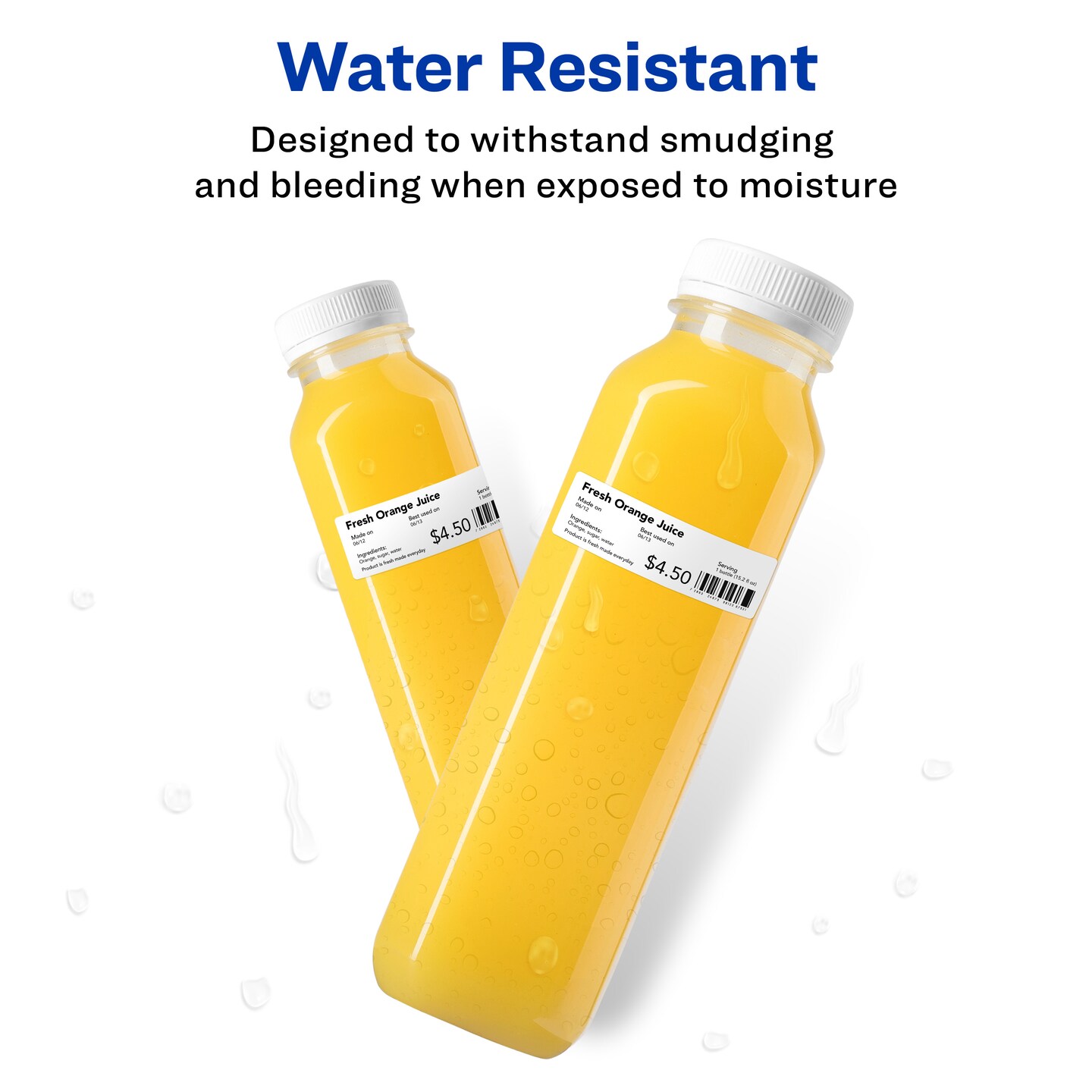 Avery Direct Thermal Address Labels, 1-1/8" x 3-1/2", White, Comparable to DYMO 30251, 130 Blank Labels per Roll, 2 Rolls, 260 Total (4150)
