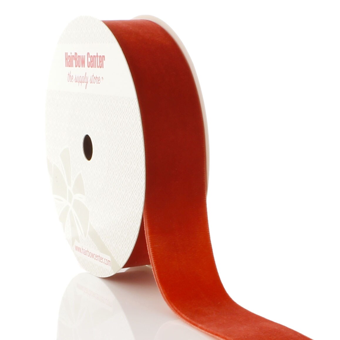 1&#x22; Velvet Ribbon (5yd &#x26; 25yd Spool Lengths)