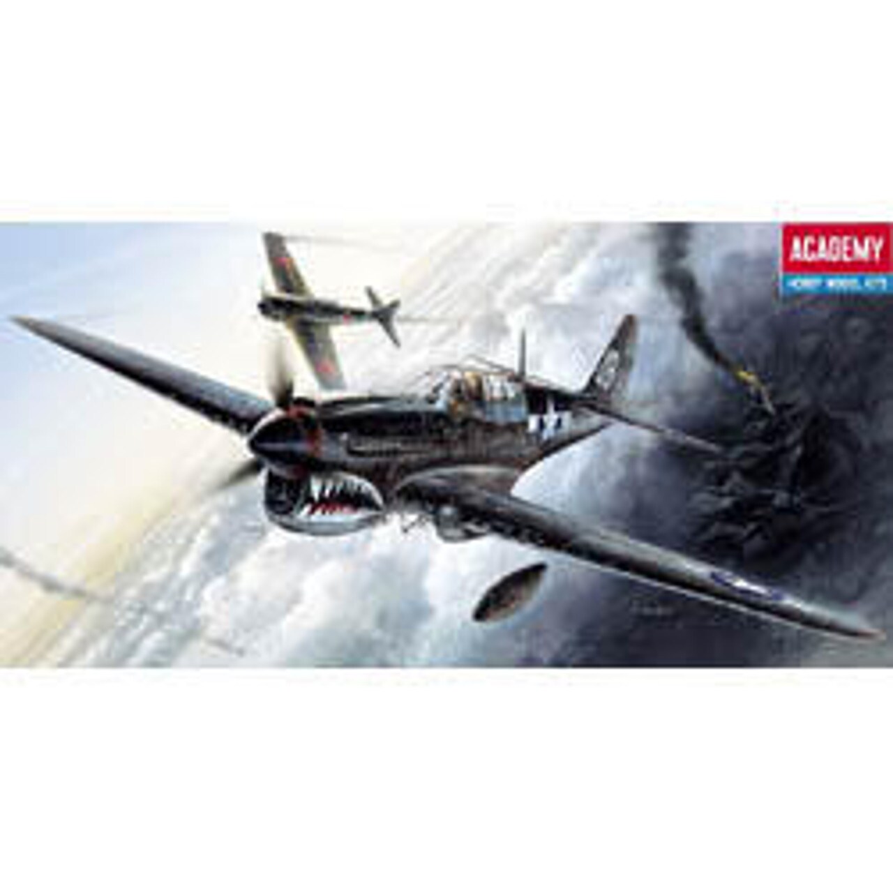 Academy  1/72 P-40m/n Warhawk P40 Plastic Model