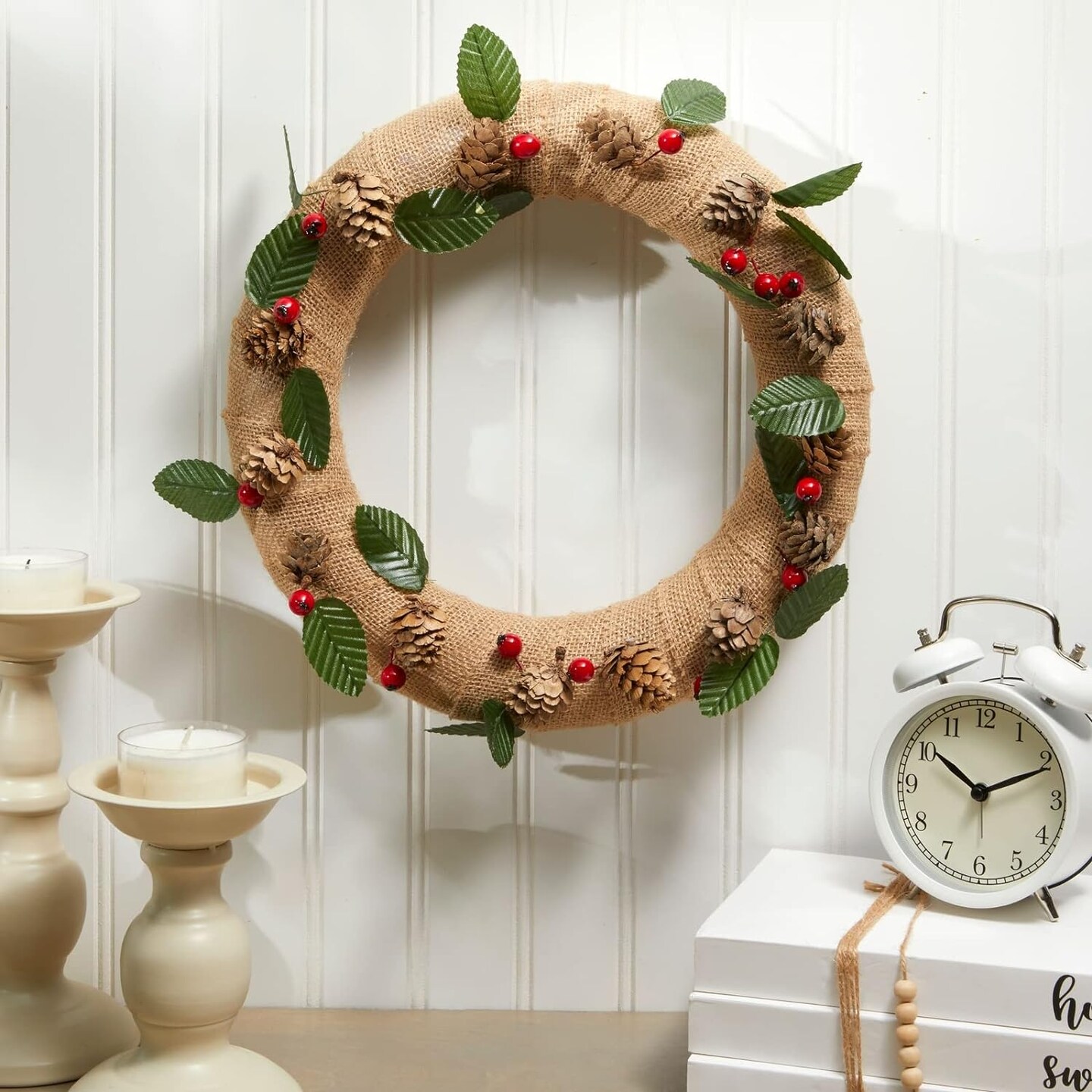 3 Pack Foam Wreath Forms, 12 Inch Round Foam Rings for Crafts, DIY Projects, Holiday Decor
