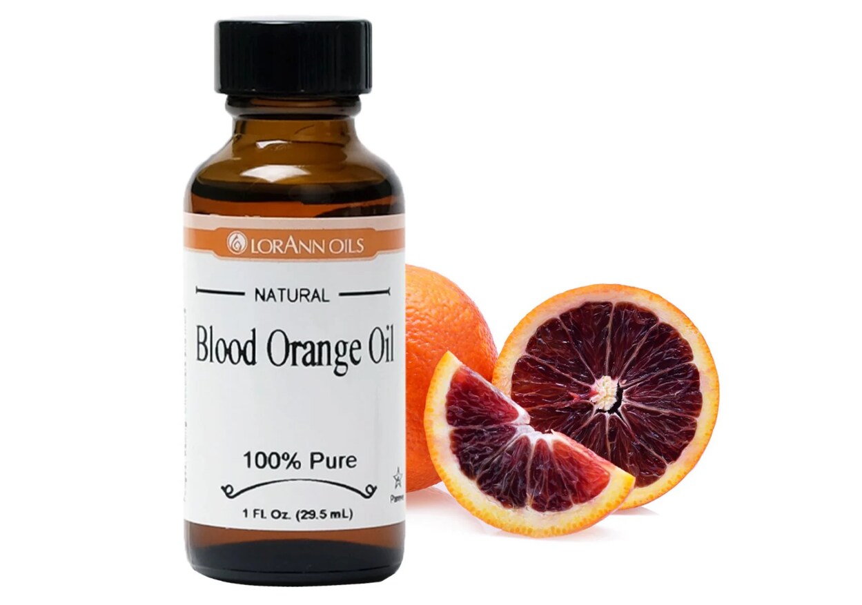 LorAnn Blood Orange Oil Flavor 1 oz. natural essential oil for Candy, Chocolate, or Icing