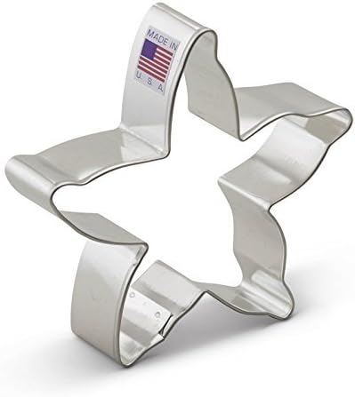 Ann Clark Tropical Starfish Cookie Cutter 3.75 Inch Ocean Theme Tin-Plated Steel